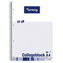 Collegeblock Lyreco, A4, kariert, 60g, 4fach gelocht,...