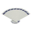 Rckenschilder Comby , kurz / schmal, wei, 10 Stck