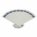 R�ckenschilder Lyreco, kurz / schmal, wei�, 10 St�ck