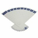 R�ckenschilder Lyreco, lang / breit, wei�, 10 St�ck