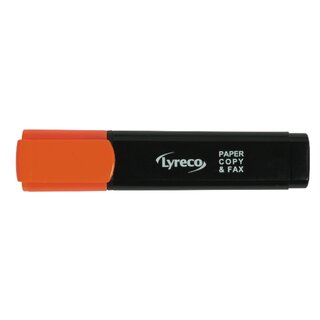 Textmarker Lyreco, Strichst�rke: 2-5mm, orange