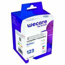 WeCare Tintenpatrone komp. mit brother LC123, Inhalt:...