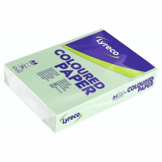 Kopierpapier Comby , A4, 80g, pastell grün, 500 Blatt