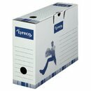 Archivschachtel Lyreco, Ma�e: 33 x 25 x 10cm, schneller...