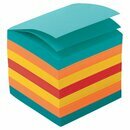 Notizklotz Lyreco, Ma�e: 90x90x90mm, geleimt, farbig, 850...