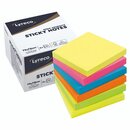 Notes Premium, 75 x 75 mm, Sommer, 6 St�ck