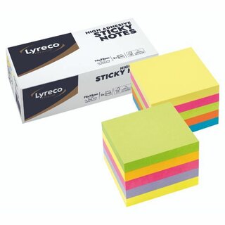 Note Würfel Comby Premium, 75 x 75 mm, sortiert, 2 Stück
