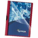 Klemmmappe Lyreco, A4, Fassungsverm�gen: 30 Blatt, rot, 5...