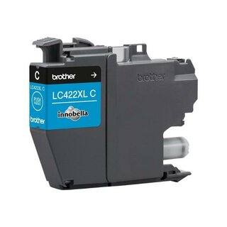 Brother Lc422Xlc Tinte, 1500 Seiten, cyan