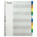 Register Comby blanko, A4 berbreite, aus Kunststoff, 10...