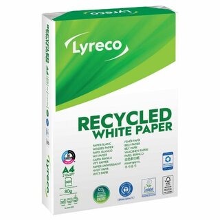 Recycling Papier BX500, A4, 80G, wei�, 500 Blatt