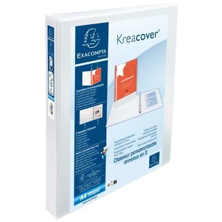 EXACOMPTA Ringbuch Kreacover 51826E, A4+,...