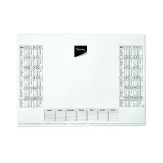 Ersatzkalendarium Neutral fr Kalender-Schreibunterlage 25 Blatt, 2026/2027