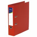 Ordner Lyreco, PP-kaschiert, A4, R�ckenbreite: 80mm, rot