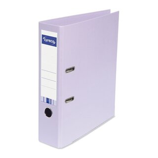Ordner Lyreco, PP-kaschiert, A4, R�ckenbreite: 80mm, flieder