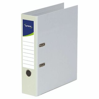 Ordner Comby , PP-kaschiert, A4, Rückenbreite: 80mm, grau