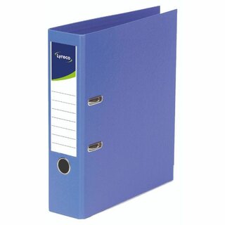 Ordner Lyreco, PP-kaschiert, A4, R�ckenbreite: 50mm, blau