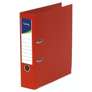 Ordner Neutral, PP-kaschiert, A4, Rückenbreite: 45mm, rot