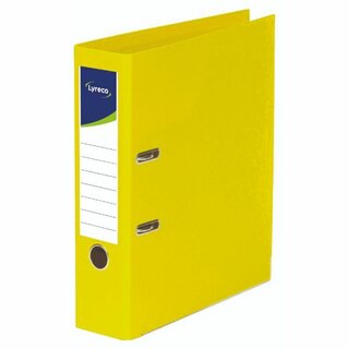 Ordner Comby , PP-kaschiert, A4, Rückenbreite: 45mm, gelb