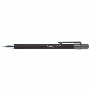 Druckbleistift Softgrip, Strichst�rke: 0,7mm, H�rtegrad: HB, schwarz