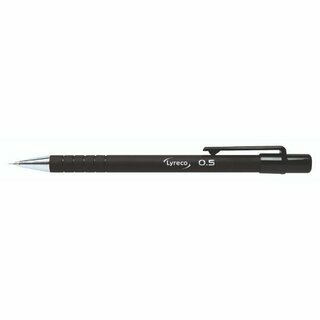 Druckbleistift Neutral Softgrip, Strichstrke: 0,5mm, Hrtegrad: HB, schwarz