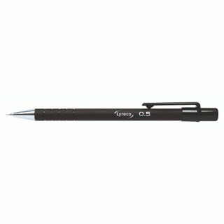 Druckbleistift Softgrip, Strichst�rke: 0,5mm, H�rtegrad: HB, schwarz