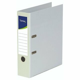 Ordner Neutral, PP-kaschiert, A4, Rückenbreite: 45mm, grau