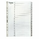 Register 1-20, A4, aus Karton, 20 Blatt, wei�