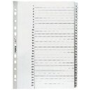 Register 1-31, A4, aus Karton, 31 Blatt, wei�