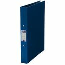 Ringbuch Lyreco, A4, 4-Ringe, Ringdurchmesser: 25mm, blau