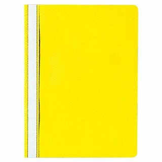 Schnellhefter Budget A4, 400128292, aus PP, gelb