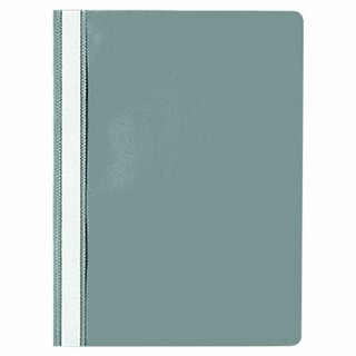 Schnellhefter Budget A4, 400128296, aus PP, grau