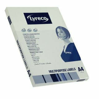 Etiketten Neutral, 99,1 x 67,7mm (LxB), wei, 800 Stck