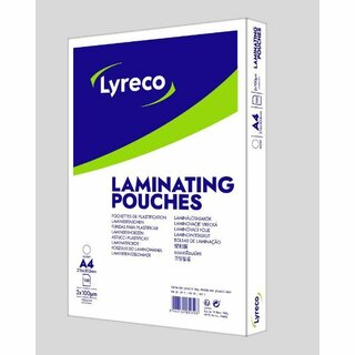 Laminiertasche Comby LP0060, A4, 2 x 100mi, glänzend,...