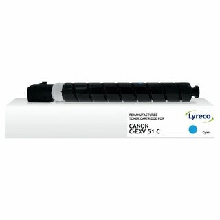 Toner Comby 15646558, kompatibel zu CANON C-EXV51, 60000, cyan