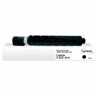 Toner 15646569, kompatibel zu Canon C-EXV49, 36000 Seiten, schwarz