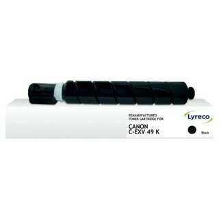 Toner Neutral 15646569, kompatibel zu Canon C-EXV49, 36000 Seiten, schwarz