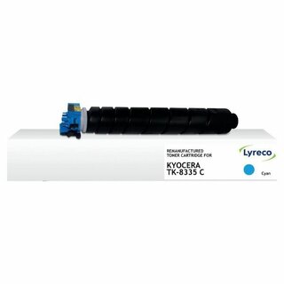 Toner 15646662, kompatibel zu Kyocera TK-8335C, 15000 Seiten, cyan