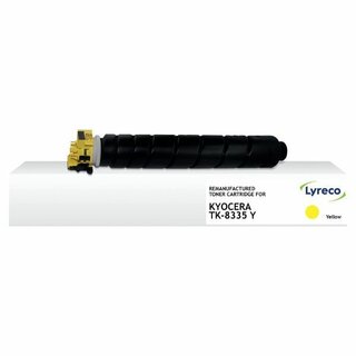 Toner 15646673, kompatibel zu Kyocera TK-8335Y, 15000 Seiten, gelb
