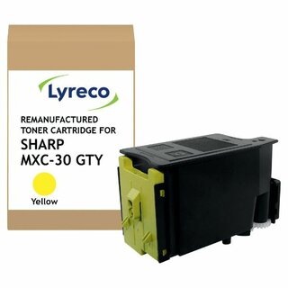 Toner Comby 15646742, kompatibel zu Sharp MXC-30 GTY, 6000 Seiten, gelb