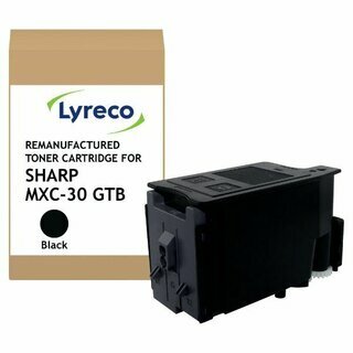Toner Neutral 15646797, kompatibel zu Sharp MXC-30 GTB, 6000 Seiten, schwarz