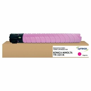 Toner Comby 15646811, kompatibel zu Konica Minolta TN-324, 26000Seiten, magenta