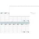 Tischquerkalender, 1W/1S, 30 x 10cm, wei�, 2027