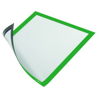 Durable 4869 Duraframe, A4, magnetisch, grün, 5 Stück