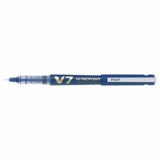 Pilot Tintenroller Hi-Tecpoint V7 Cartridge System (M), 0,7mm blau