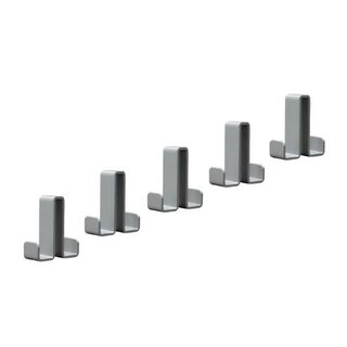 Kerkmann Montana Hakenset, silber, 5 Stck