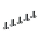 Kerkmann Montana Hakenset, silber, 5 Stck