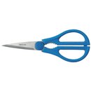 Schere Lyreco, Allround, L�nge: 210mm, Kunststoffgriff, blau