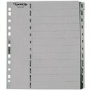 Register Jan-Dez, A4, aus Karton, 12 Blatt, wei�