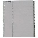 Register Neutral Jan-Dez, A4, aus Karton, 12 Blatt, wei